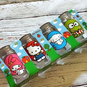 🆕️ CUTE SANRIO HELLO KITTY AND FRIENDS GLASSWARE SET 💕